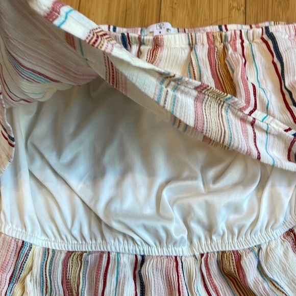 BP Strapless off Shoulder Romper - Picture 6 of 12